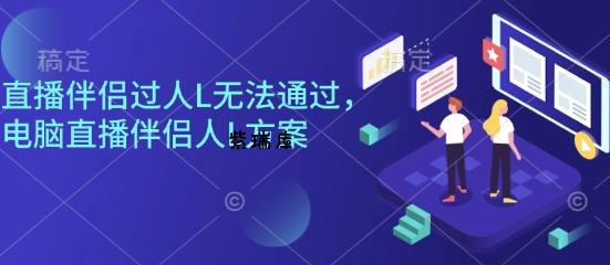 直播伴侣过人L无法通过,电脑直播伴侣人L方案,自测
