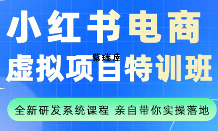 陆明明·小红书虚拟项目特训班(更新9月)-紫瑞库