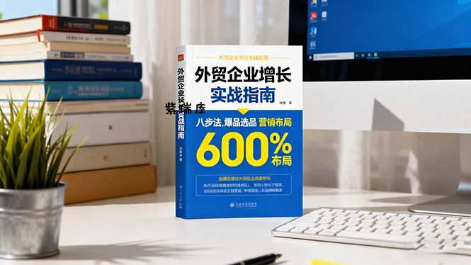 外贸企业增长实战指南，八步法、爆品选品、营销布局，业绩增长300%-紫瑞库