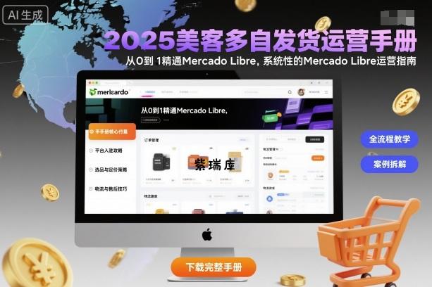 2025美客多自发货运营手册:从0到1精通Mercado Libre,系统性的Mercado Libre运营指南-紫瑞库