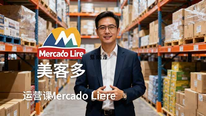 2025美客多Mercado Libre运营课：账号注册/产品上传/促销活动/自发货模式-紫瑞库