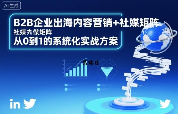 B2B企业出海内容营销+社媒矩阵，从0到1的系统化实战方案-紫瑞库