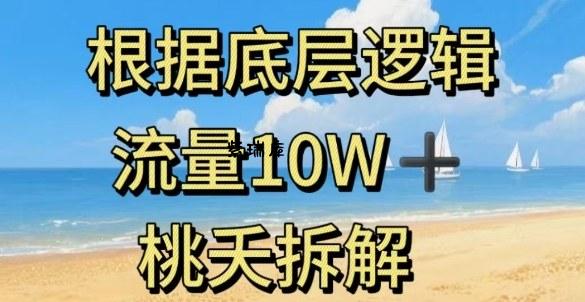 据底层逻辑,流量10W+,以安全知识科普为例-紫瑞库