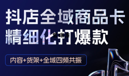 金戈·抖店爆单陪跑课-抖音小店爆单陪跑(更新10月)-紫瑞库