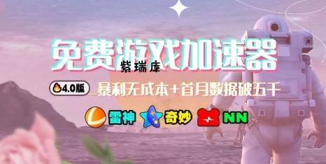 游戏加速器项目4.0_最新打法思路(爱玩游戏也能边玩边被动收益)-紫瑞库